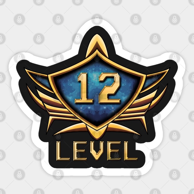 Level 12 Sticker by PaunLiviu